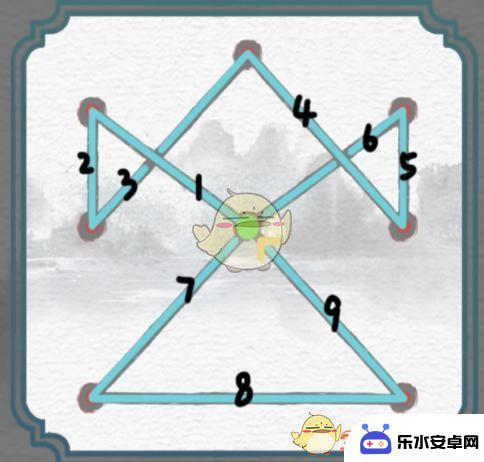 一笔画怎么连接36个点 一笔画一笔连上所有的点攻略