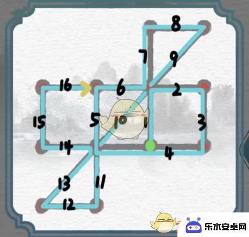 一笔画怎么连接36个点 一笔画一笔连上所有的点攻略