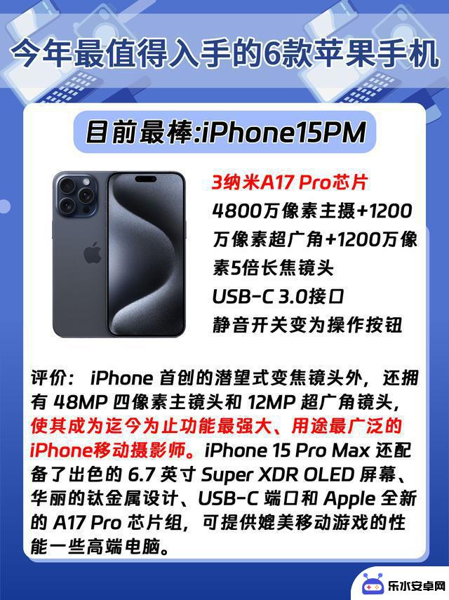 最值得购买的六款iPhone目前在市面上热卖，你喜欢哪个？