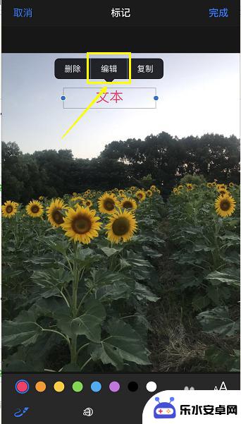 苹果手机照片加文字怎么加 iPhone怎么给照片加文字